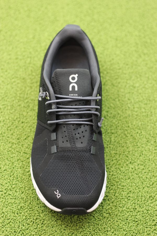 Womens Cloud Sneaker - Black White Mesh Online