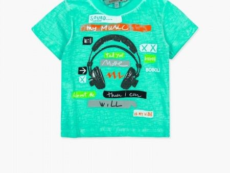 Boboli Headphone Tee For Cheap