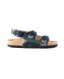 Walnut Congo Sandalia in Blue Green Camo Online Sale