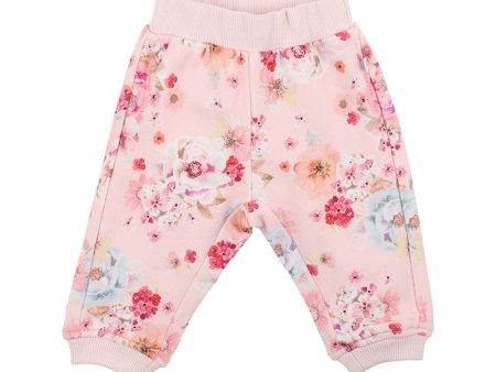 Fox & Finch Pink Bloom Track Pants - Pink Bloom (Size 00-7) Sale