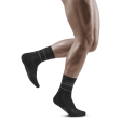 Reflective Mid Cut Compression Socks, Men Sale