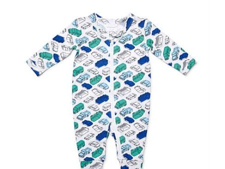 Marquise Vehicle Print Zipsuit Online Hot Sale