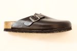 Women s Boston Clog - Black Leather Discount