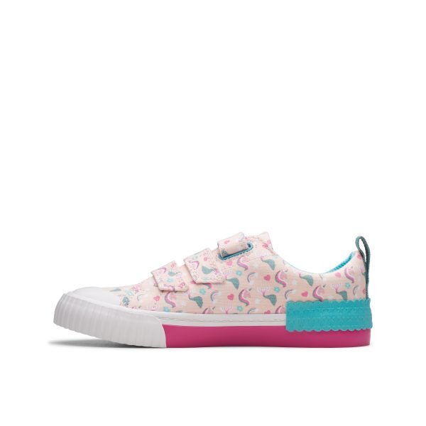 Clarks 26176481 FoxingMyth K. Pink Multi Cheap