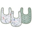 Aden + Anais Essentials 3 Packs Classic Snap Bibs - Dinotime Sale