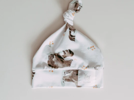 Doe+Fawn Top Knot Hat - Bear and Me Online