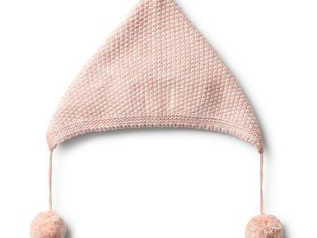 Wilson & Frenchy Strawberry & Cream Knitted Bonnet Online Sale