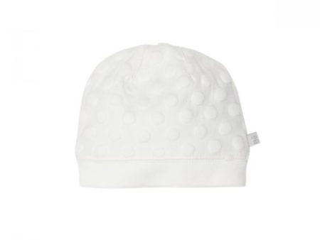 Bebe Spot Layette Beanie in Cloud Fashion