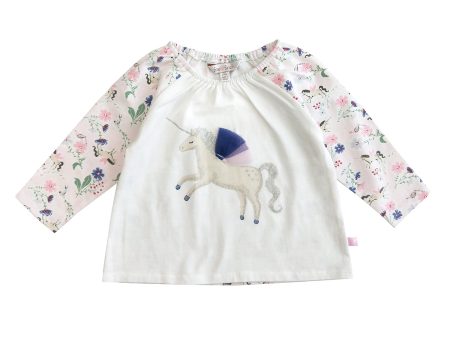 Fox & Finch Whimsical Unicorn Top on Sale