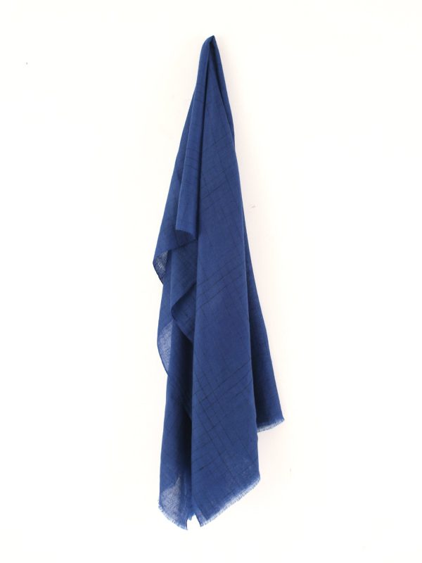 Milimeter scarf, blue Online