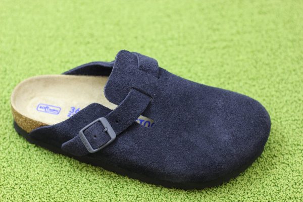 Women s Boston Clog - Midnight Suede Hot on Sale