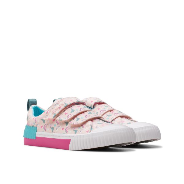 Clarks 26176481 FoxingMyth K. Pink Multi Cheap