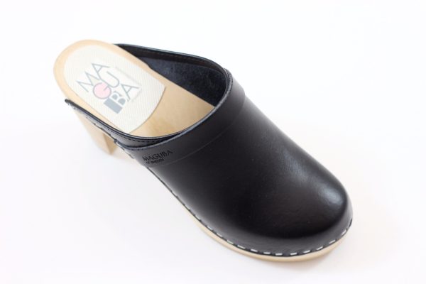 Women s Stockholm Clog - Black Leather For Discount