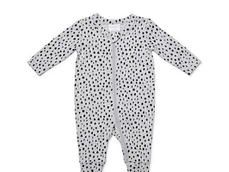 Marquise Grey Leopard Spot Zipsuit on Sale