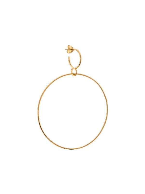 Lily hoop gold large For Discount