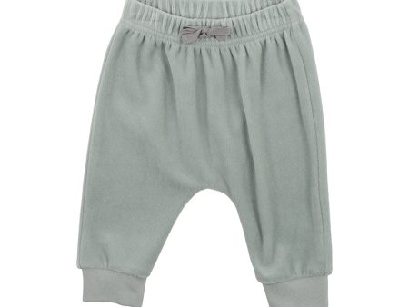 Bebe Atlas Velour Pants - Sage (Size 000-2) Discount