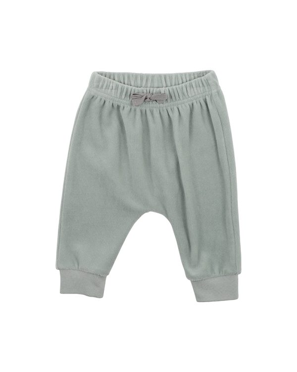 Bebe Atlas Velour Pants - Sage (Size 000-2) Discount