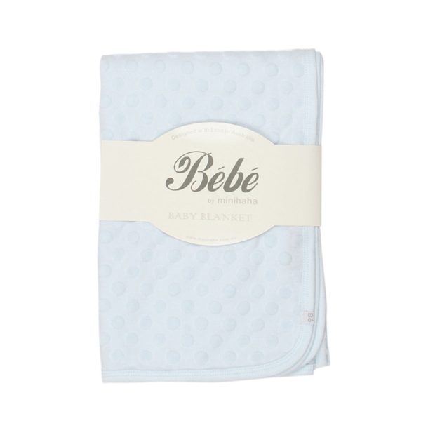 Bebe Spot Layette Bunny Rug in Blue Online