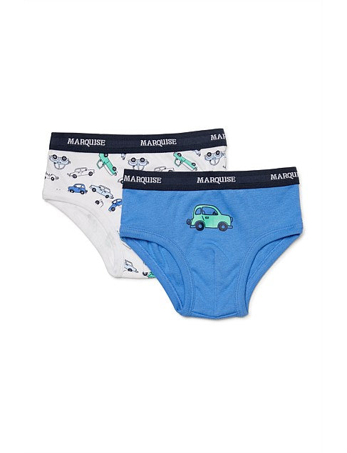 Marquise Cars Underwear - Blue  Car Print Fashion