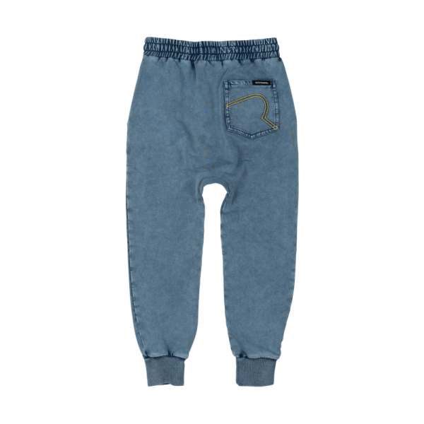 Rock Your Kid Track Pants - Blue Wash (Size 2-12) on Sale