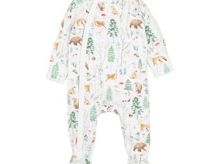 Bebe Atlas L S Zip Onesie - Atlas Print (Size NB-1) Online now