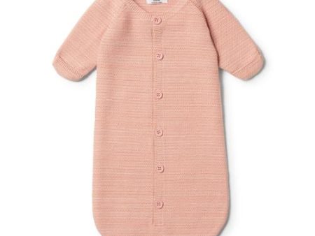 Wilson & Frenchy Strawberry & Cream Knitted Cocoon Sleeper Fashion