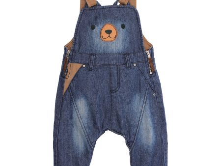 Bebe Oskar Bear Overalls- Denim Online