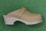 Women s Berkeley Clog - Natural Leather For Sale