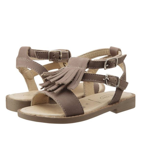 Old Soles Stylin Fringe Summer Sandal in Distressed coffee on Sale