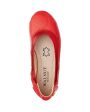 Walnut Catie Snake Ballet in Red Online Sale