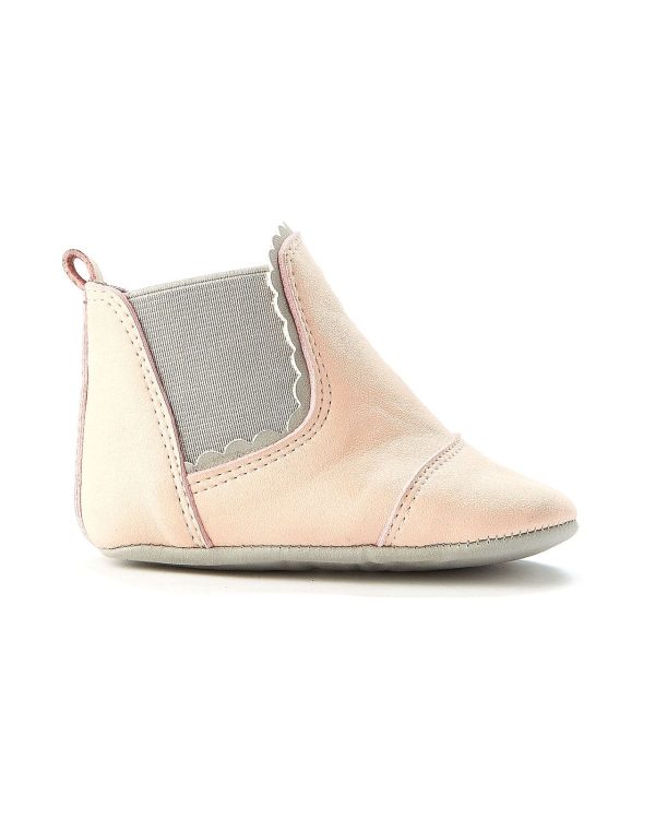 Walnut Wilder Suede Bootee Blush Sale