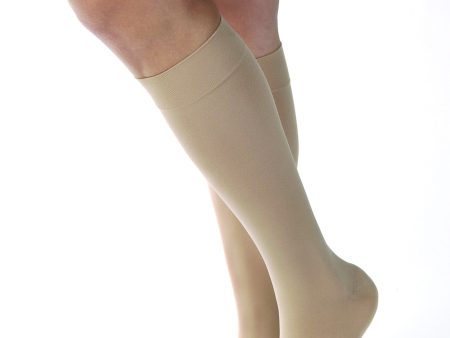 Opaque | Knee High Compression Stockings | Open Toe | 15-20 mmHg Online Hot Sale