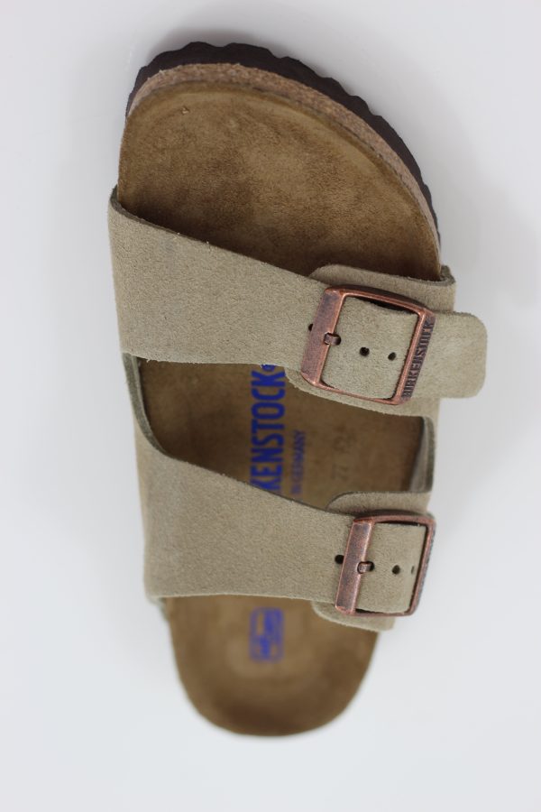 Women s Arizona Sandal - Taupe Suede Online now