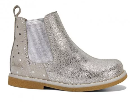 Clarks CHELSEA in Sliver Online Hot Sale