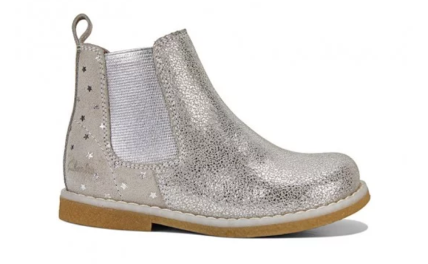 Clarks CHELSEA in Sliver Online Hot Sale