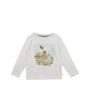 Fox & Finch T-Rex LS Moonrise Tee - Snow Marle (Size 00-7) Online Hot Sale