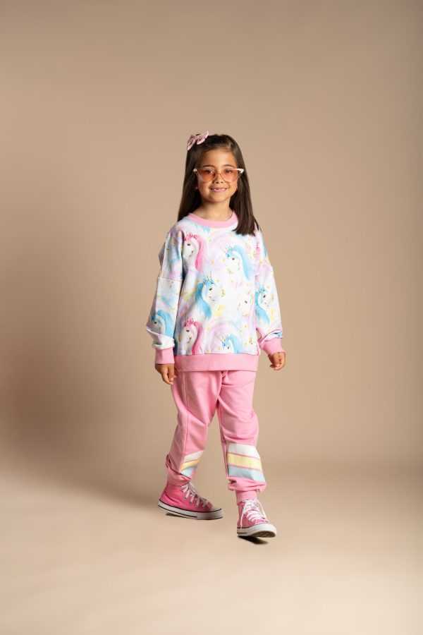 Rock Your Kid Fantasia Trackpants - Pink (Size 2-7) Discount