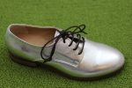 Women s GB010150 Oxford - Silver Metallic Leather Online Sale