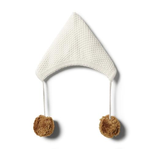 Wilson & Frenchy Ecru Knitted Bonnet Fashion