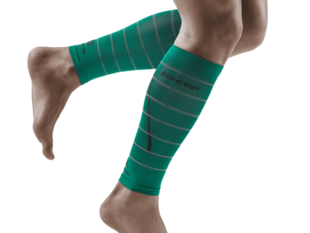 Reflective Compression Calf Sleeves, Men Fashion