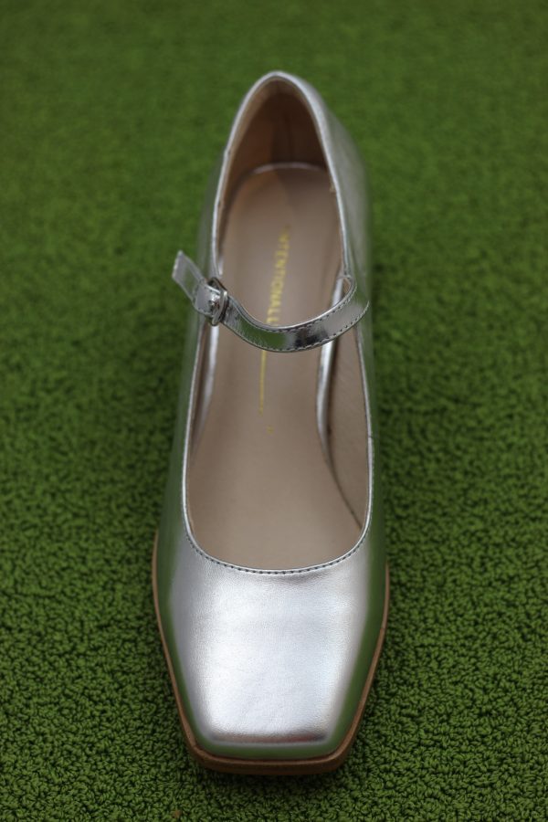 Women s Christopher Mary Jane - Silver Calf For Cheap