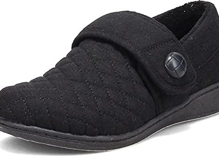 Vionic Women s Indulge Jackie Flannel Slip On Slipper Hot on Sale