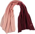 Fraas 625490 400 Rose Berry Pleated Tonal Wrap Hot on Sale