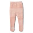 Wilson & Frenchy Strawberry & Cream Knitted Legging with Feet Hot on Sale