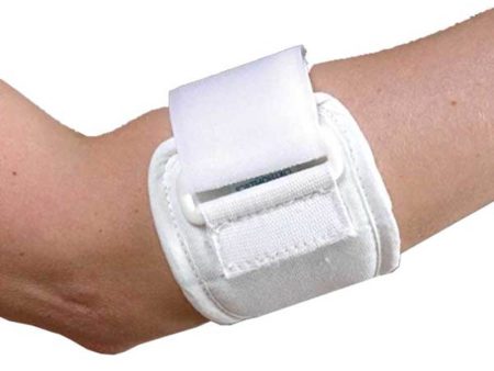 TENNIS ELBOW STRAP WHITE UN Cheap