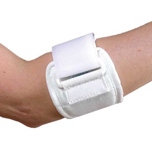 TENNIS ELBOW STRAP WHITE UN Cheap