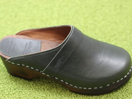 Women s Berkeley Clog - Green Leather Online