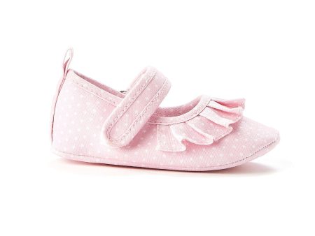 Walnut Mini MJ Frill Pink White Spot Online Hot Sale