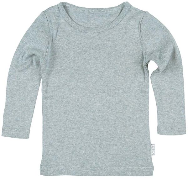 Toshi Dreamtime Organic L S Tee in Ice (Size 00-2) Fashion