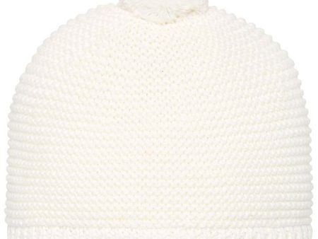 Toshi Oganic Beanie Love - Cream (Size NB-2) Discount